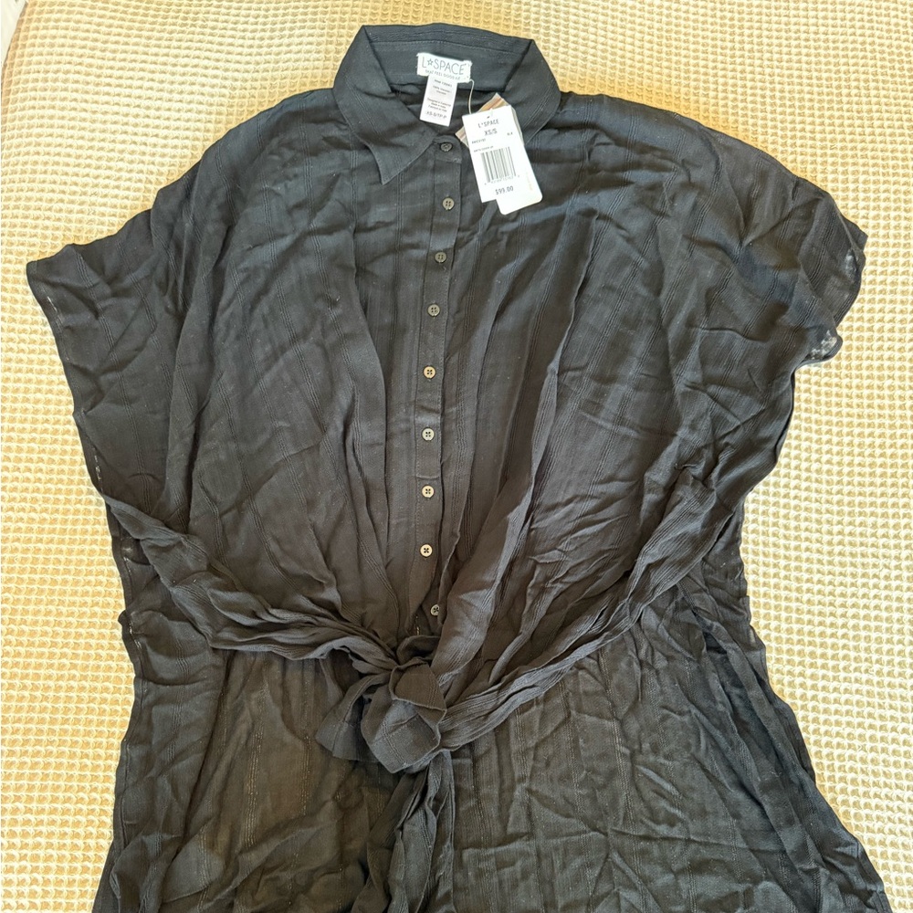 L*Space Black Anita Cover-Up